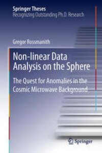 cover of the book Non-linear Data Analysis on the Sphere: The Quest for Anomalies in the Cosmic Microwave Background