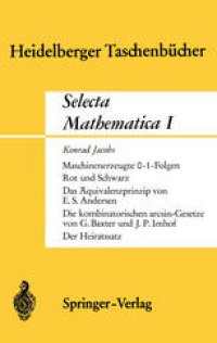 cover of the book Selecta Mathematica I