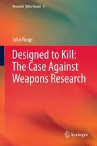 cover of the book Designed to Kill: The Case Against Weapons Research