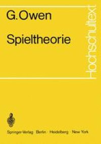 cover of the book Spieltheorie