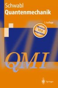 cover of the book Quantenmechanik (QMI)