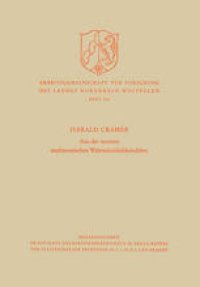 cover of the book Aus der neueren mathematischen Wahrscheinlichkeitslehre