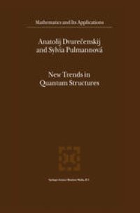 cover of the book New Trends in Quantum Structures