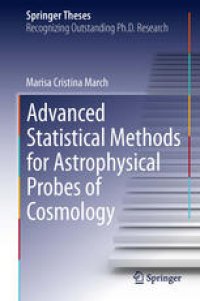 cover of the book Advanced Statistical Methods for Astrophysical Probes of Cosmology