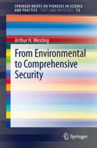 cover of the book From Environmental to Comprehensive Security