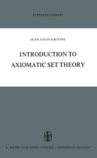 cover of the book Introduction to Axiomatic Set Theory