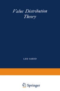 cover of the book Value Distribution Theory