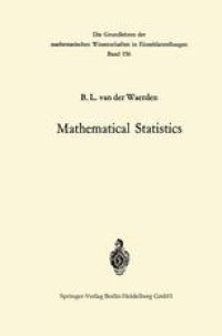 cover of the book Mathematical Statistics