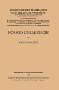 cover of the book Normed Linear Spaces