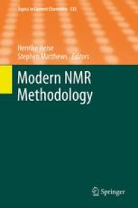 cover of the book Modern NMR Methodology