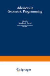 cover of the book Advances in Geometric Programming