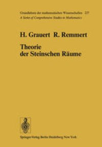 cover of the book Theorie der Steinschen Räume