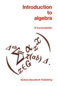 cover of the book Introduction to Algebra