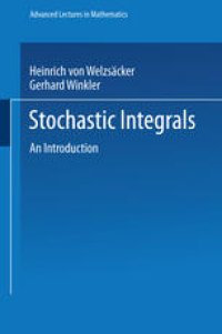 cover of the book Stochastic Integrals: An Introduction