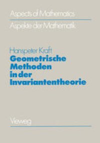 cover of the book Geometrische Methoden in der Invariantentheorie