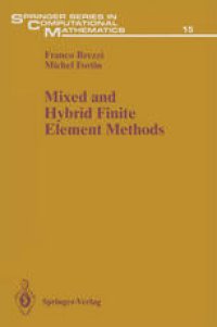 cover of the book Mixed and Hybrid Finite Element Methods