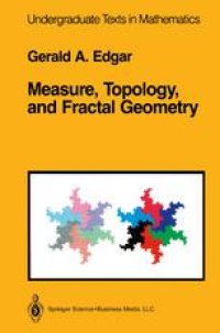 cover of the book Measure, Topology, and Fractal Geometry