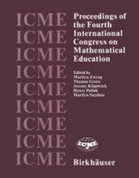 cover of the book Proceedings of the Fourth International Congress on Mathematical Education