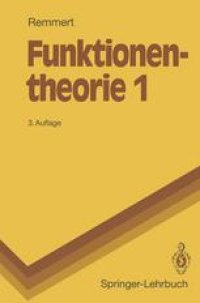 cover of the book Funktionentheorie 1