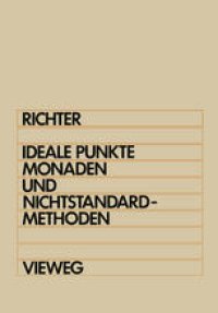 cover of the book Ideale Punkte, Monaden und Nichtstandard-Methoden