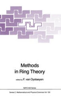 cover of the book Methods in Ring Theory