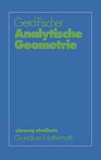 cover of the book Analytische Geometrie