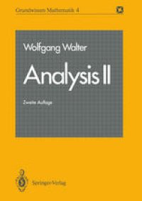 cover of the book Analysis II