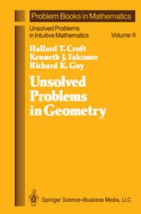 cover of the book Unsolved Problems in Geometry: Unsolved Problems in Intuitive Mathematics