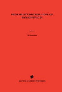 cover of the book Probability Distributions on Banach Spaces