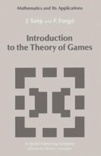 cover of the book Introduction to the Theory of Games