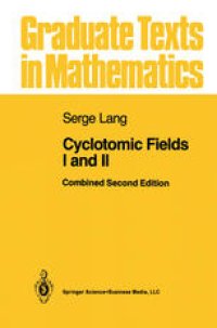 cover of the book Cyclotomic Fields I and II