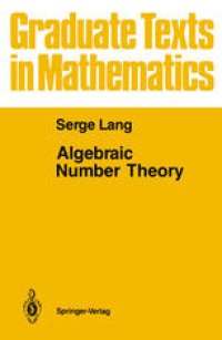 cover of the book Algebraic Number Theory