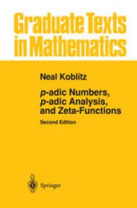 cover of the book p-adic Numbers, p-adic Analysis, and Zeta-Functions