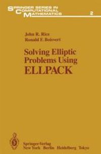 cover of the book Solving Elliptic Problems Using ELLPACK