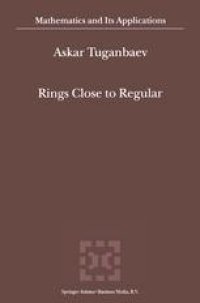 cover of the book Rings Close to Regular