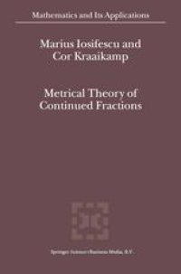 cover of the book Metrical Theory of Continued Fractions