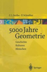 cover of the book 5000 Jahre Geometrie: Geschichte Kulturen Menschen