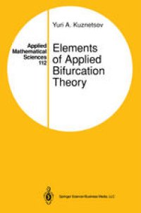 cover of the book Elements of Applied Bifurcation Theory