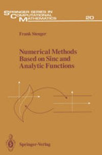 cover of the book Numerical Methods Based on Sinc and Analytic Functions