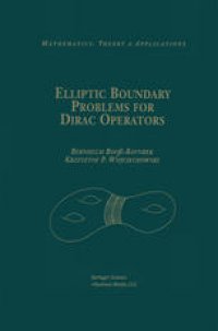 cover of the book Elliptic Boundary Problems for Dirac Operators