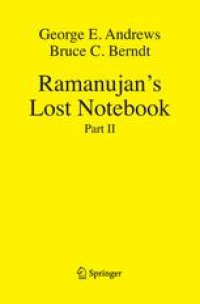 cover of the book Ramanujan's Lost Notebook: Part II