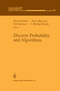 cover of the book Discrete Probability and Algorithms