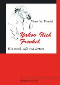 cover of the book Yakov Ilich Frenkel