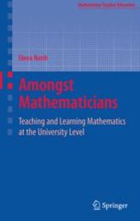 cover of the book Amongst Mathematicians