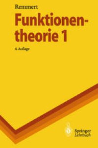 cover of the book Funktionentheorie 1