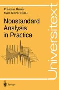 cover of the book Nonstandard Analysis in Practice