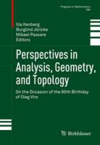 cover of the book Perspectives in Analysis, Geometry, and Topology: On the Occasion of the 60th Birthday of Oleg Viro