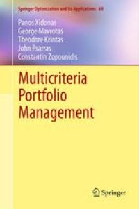cover of the book Multicriteria Portfolio Management