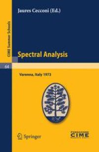 cover of the book Spectral Analysis