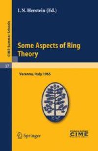 cover of the book Some Aspects of Ring Theory